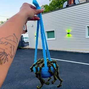 Amigurumi string of pearls plant